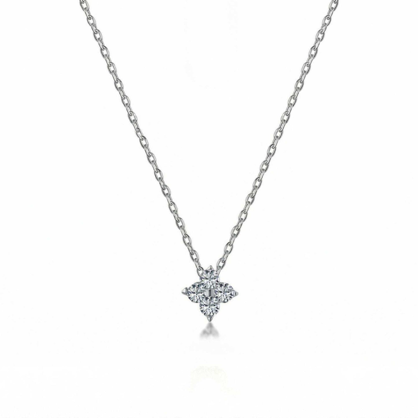 Kristallen bloemenketting