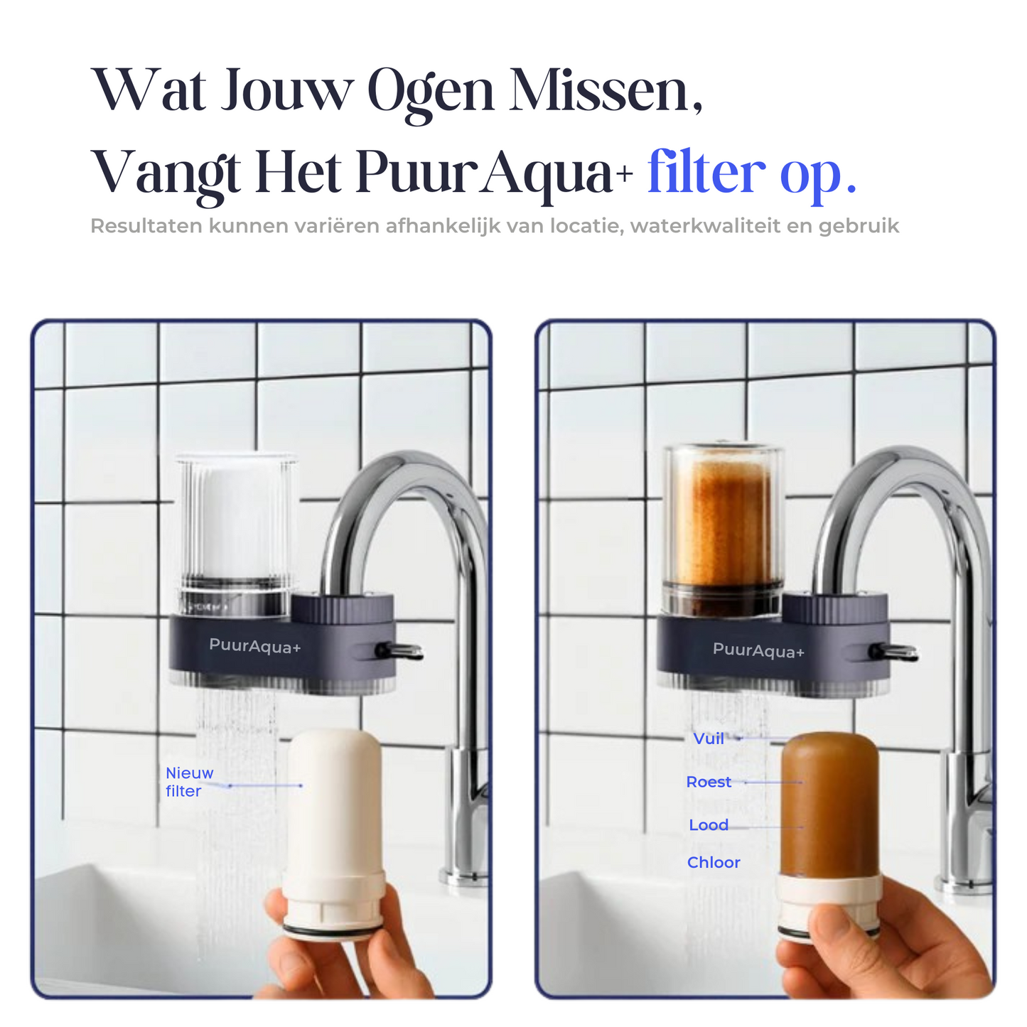 PuurAqua+ Kraanwaterfilter