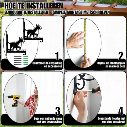Metalen hangbeugel – Engelse bullterriër