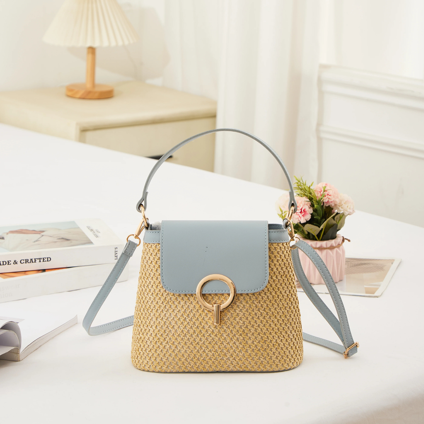 Strawlette | Handgeweven design-bag