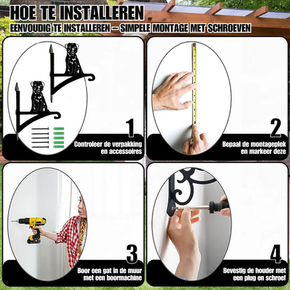 Metalen hangbeugel – Borderterriër