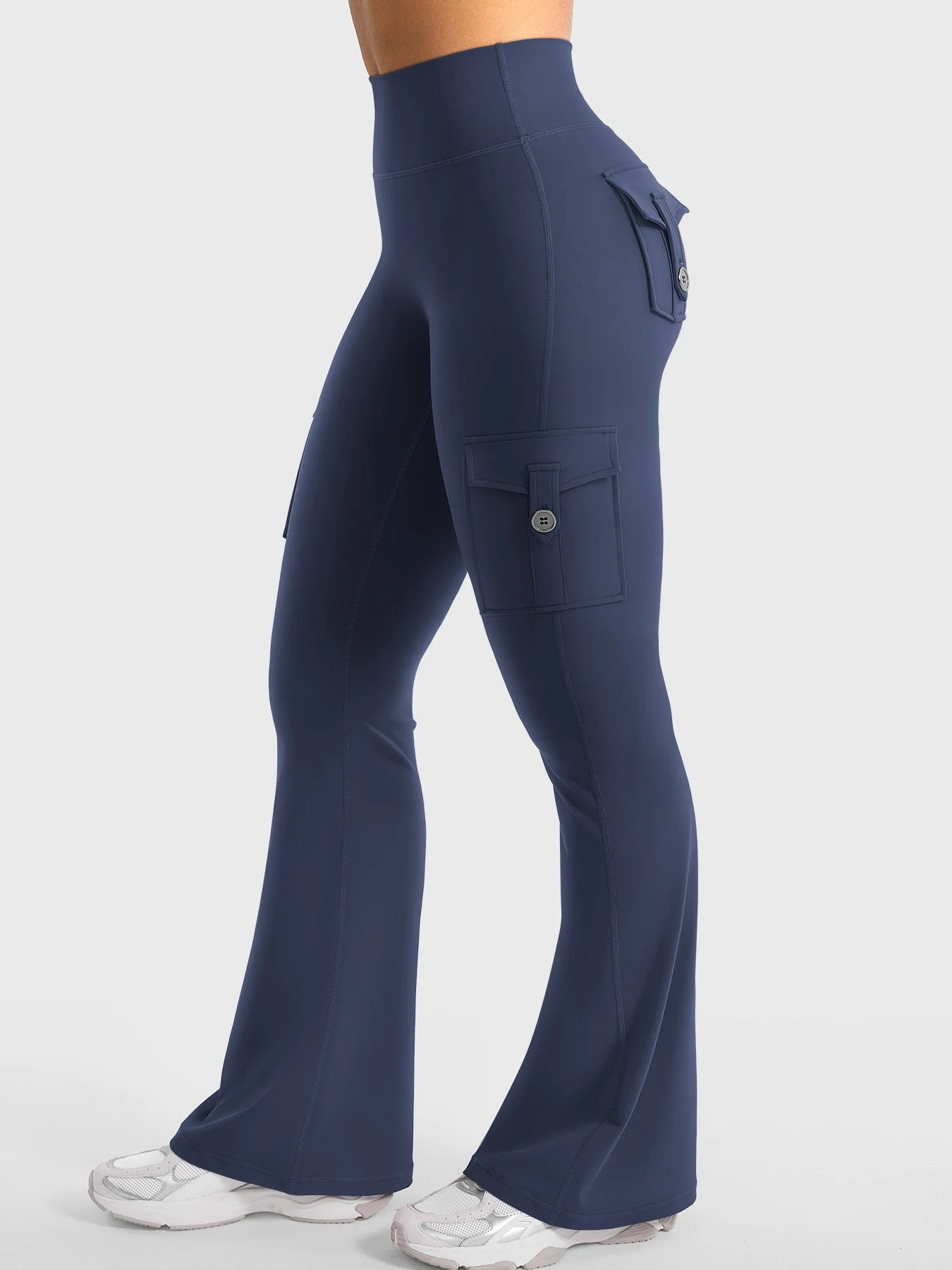 FlexFlare | Cargo Legging - Marineblauw