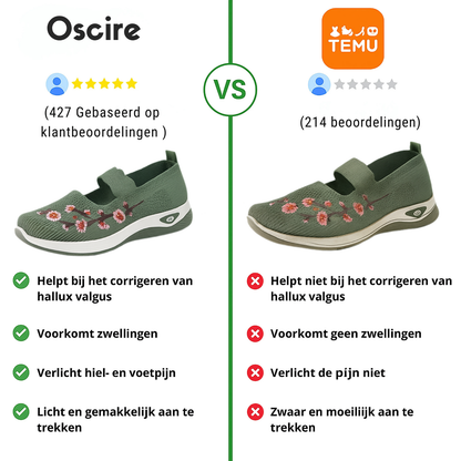 ErgoFlora – Bloemige Sneakers Met Orthopedisch Comfort