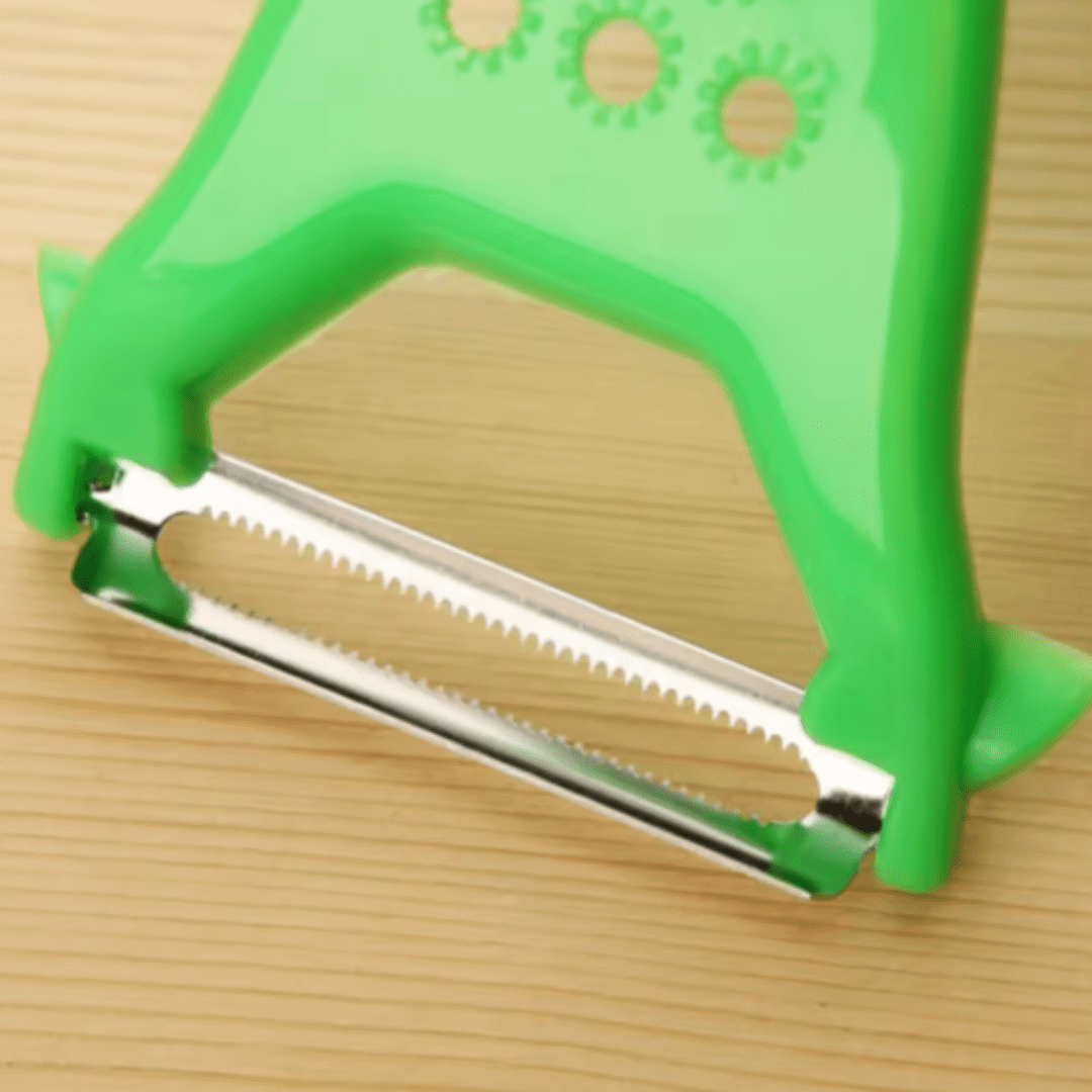 VeggieGlide Dubbelzijdige Groenterasp – Snel, Veilig & Efficiënt Snijden