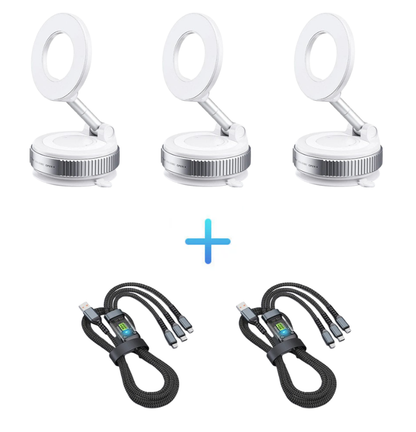 360° Verstelbare Vacuüm Magnetische Telefoonhouder