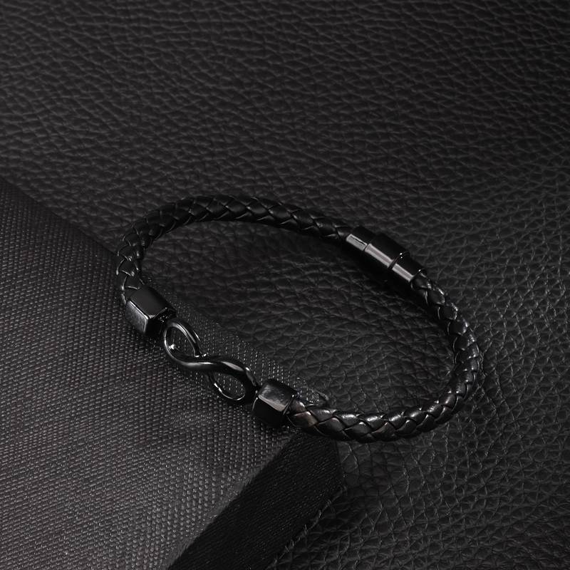 Voor Mijn Man – Oneindigheid Gepersonaliseerde Armband