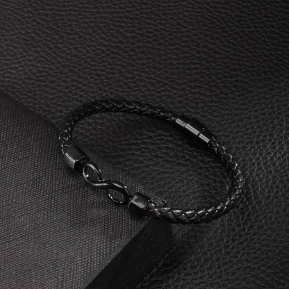 Voor Mijn Man – Oneindigheid Gepersonaliseerde Armband