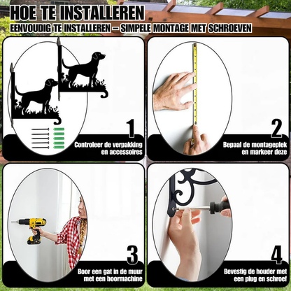 Metalen hangbeugel - Labrador