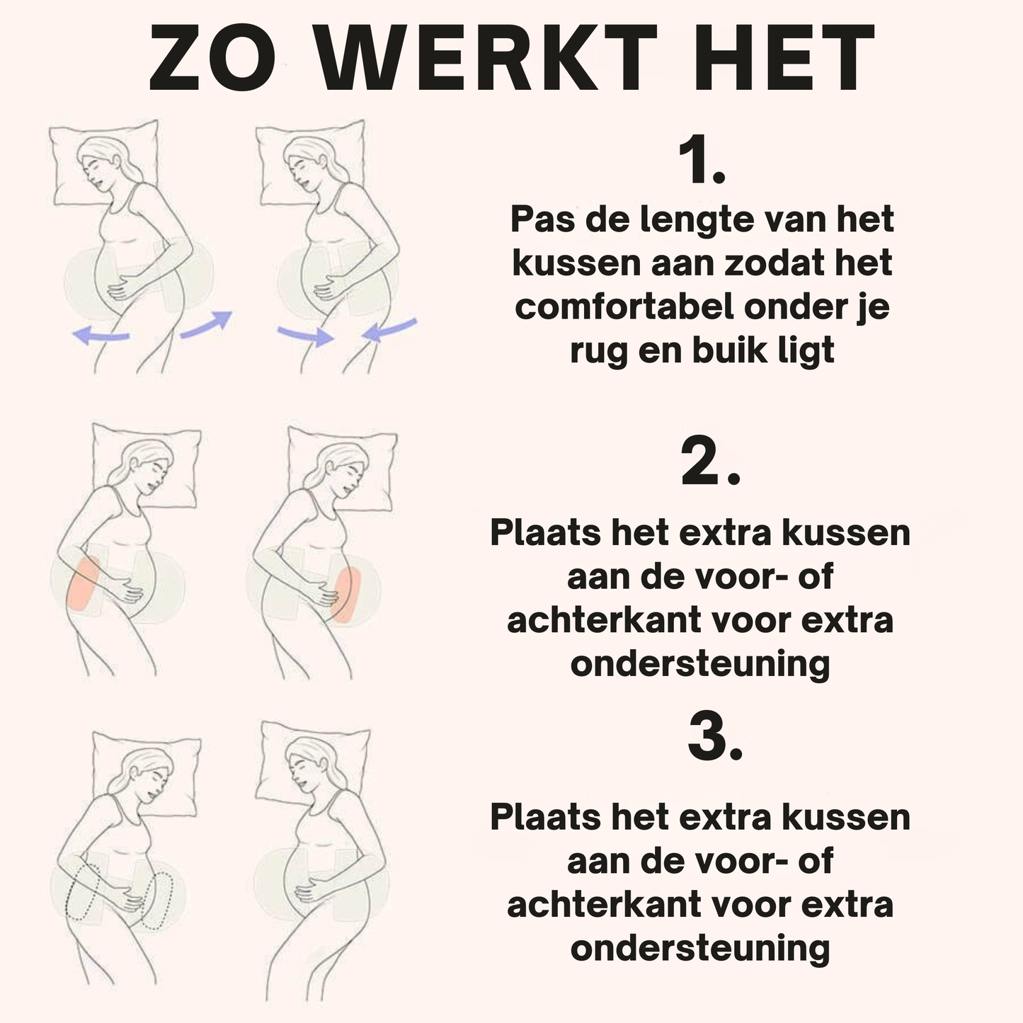 Oscire’s Zwangerschapskussen