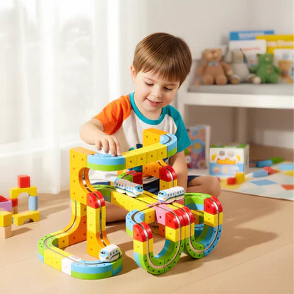 Cubix 3D-treinroutes met Mix-and-Match STEM