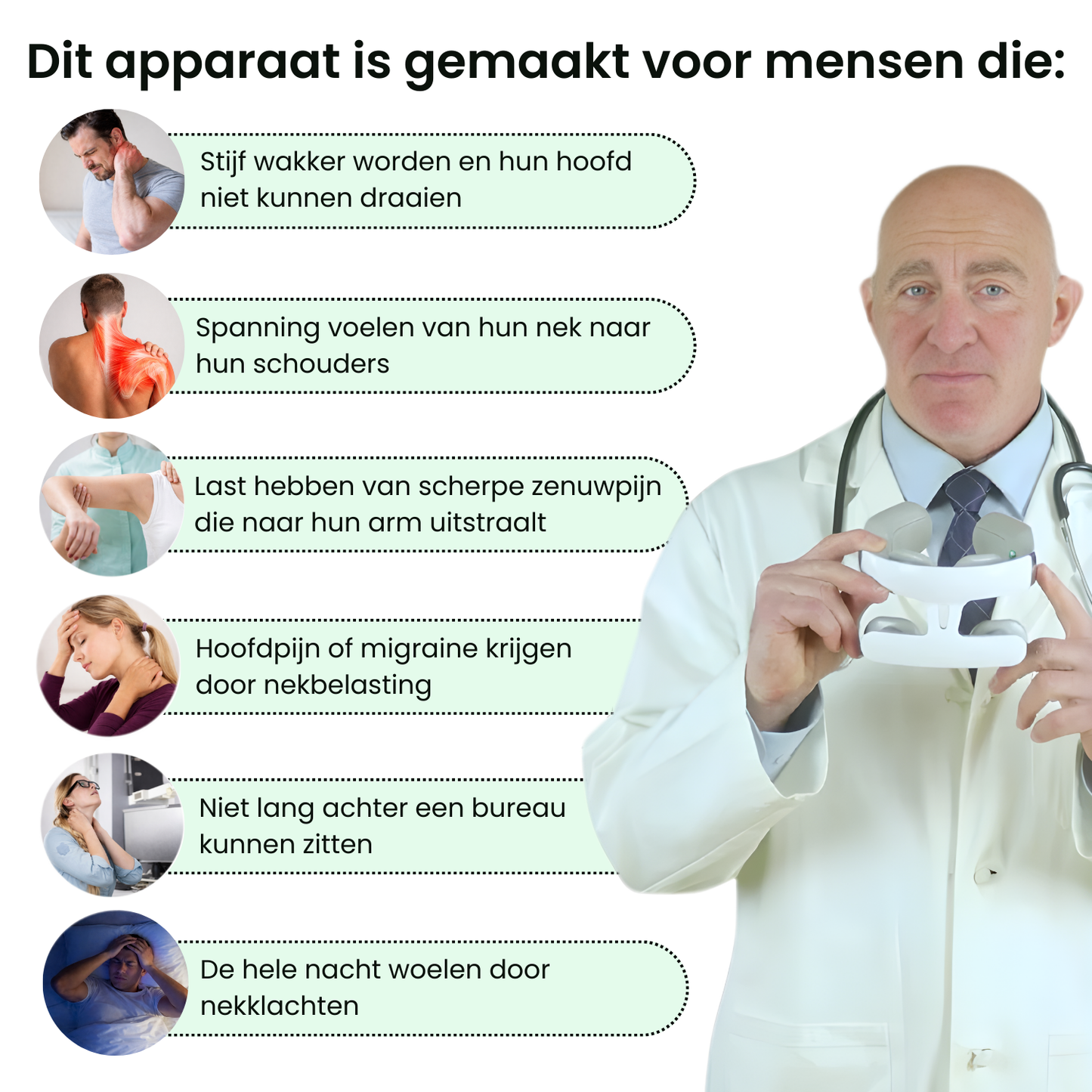 VitaNeck | EMS Nekmassager met Warmte