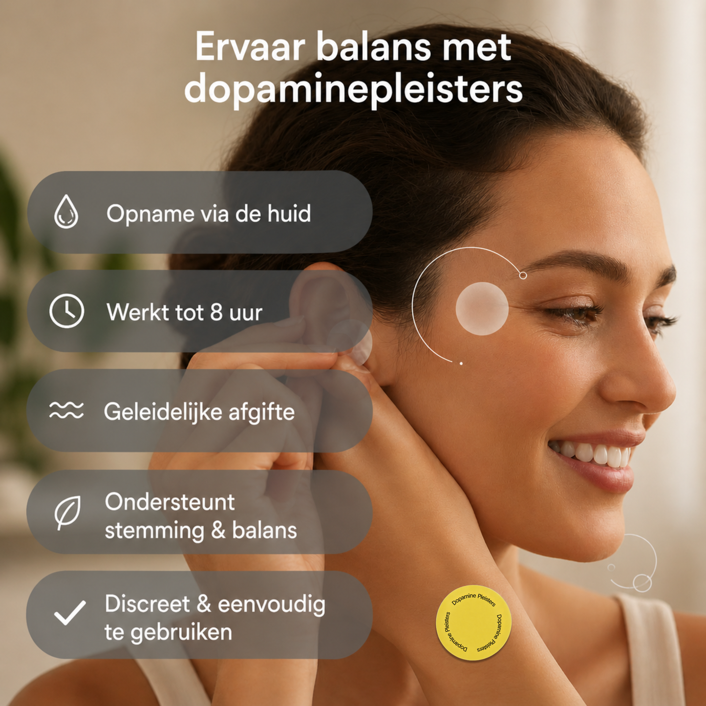 MoodPatch | Dopamine pleisters