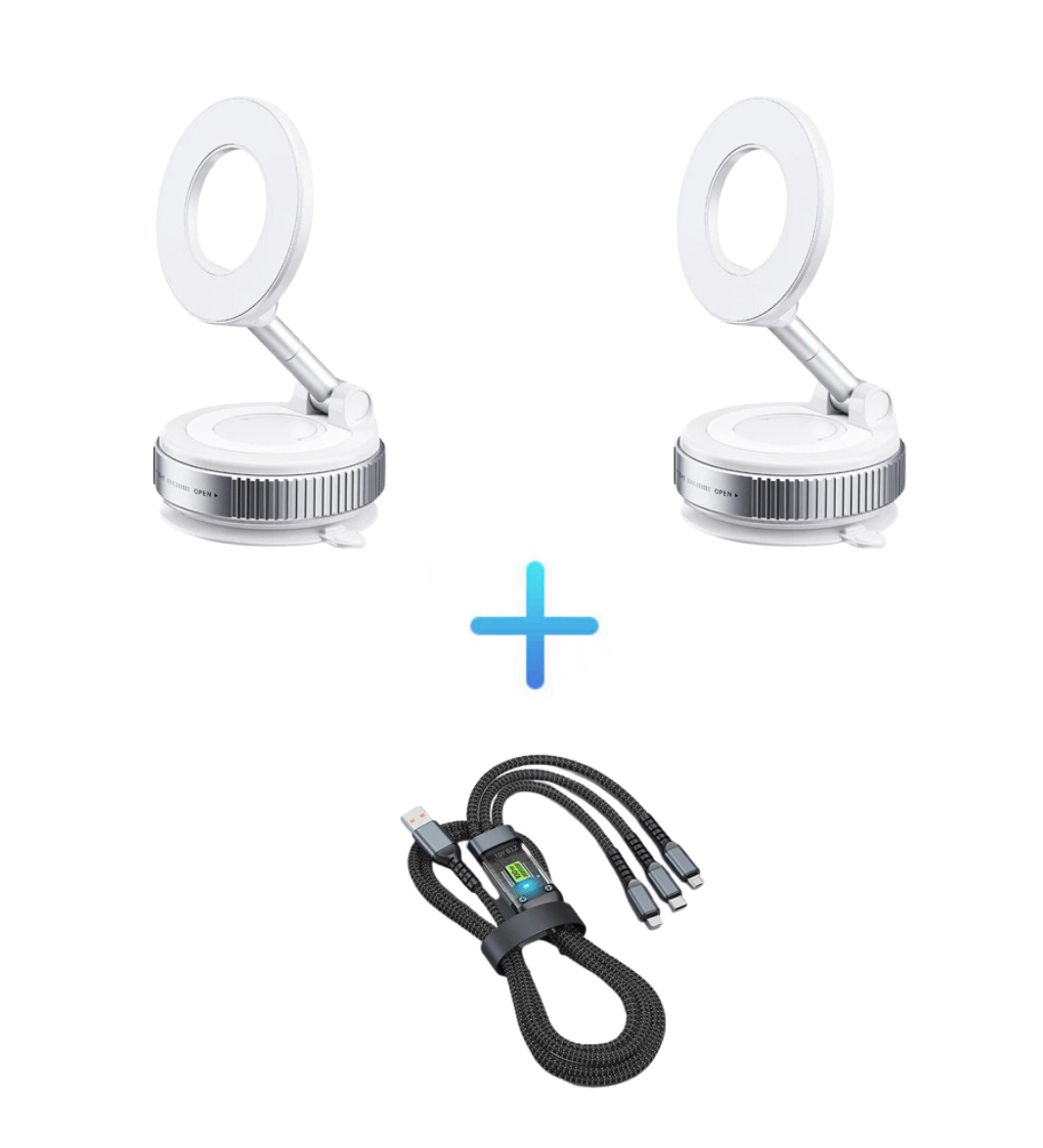 360° Verstelbare Vacuüm Magnetische Telefoonhouder