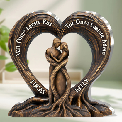 AcrylicFaith | Silhouetgesneden plaquette