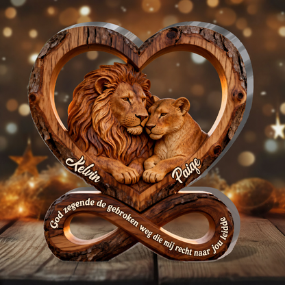 FaithKeep | Vormgesneden acrylplaquette