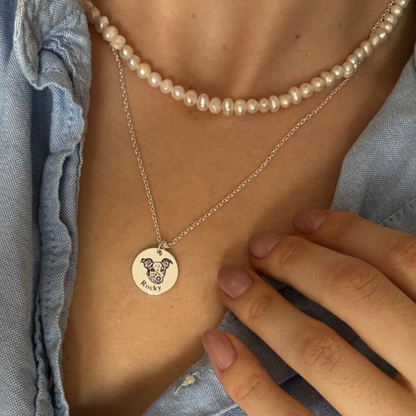 Altijd Dichtbij – Gepersonaliseerde Ketting met Jouw Huisdier