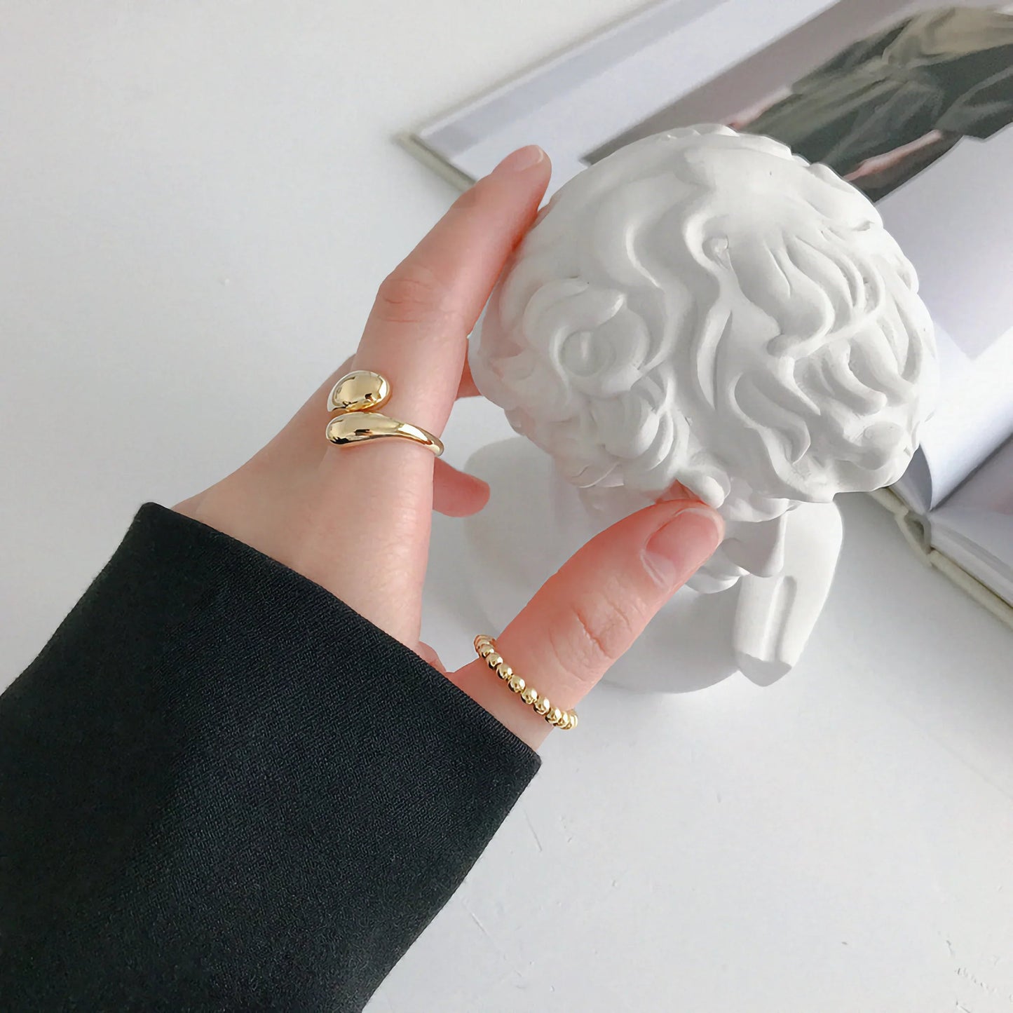 Gouden Cora-ring
