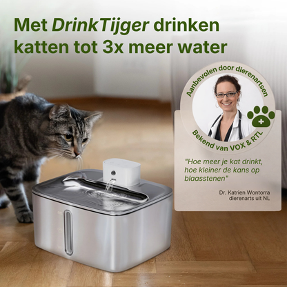 DrinkTijger Pro | Draadloze sensor-drinkfontein