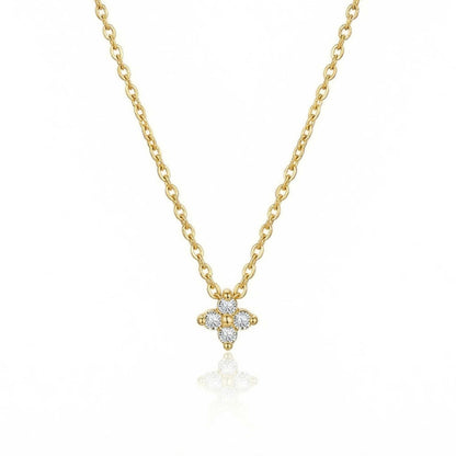 Kristallen bloemenketting