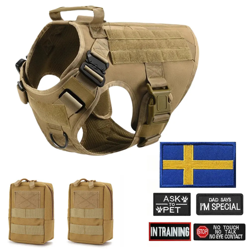 Militärsele - Utrustad med antidrag + Gratis E-bok