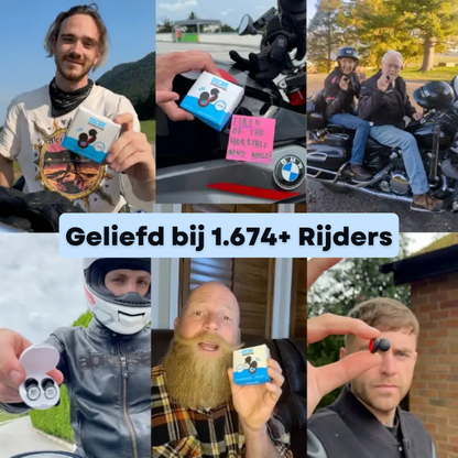 WindStil Moto | Bescherming tegen windgeruis en oorsuizen