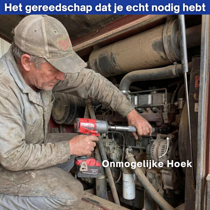 TorqueReach | Professionele Offset Verlengsleutel voor Ratelsleutels