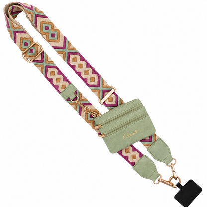 Clip & Go-riem met tasje met ritssluiting
