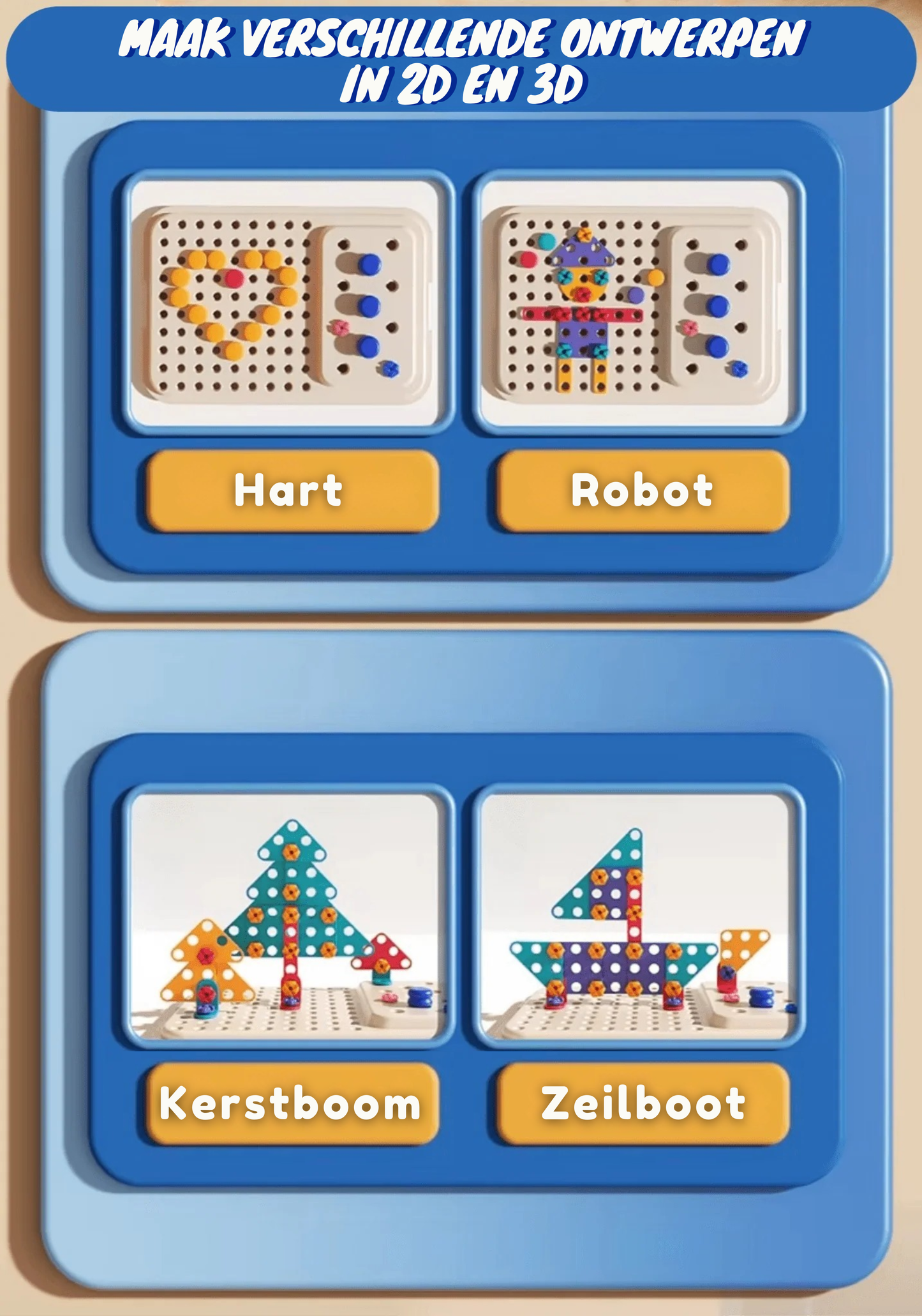 Hippo Alles-in-één Montessori doe-het-zelfsets