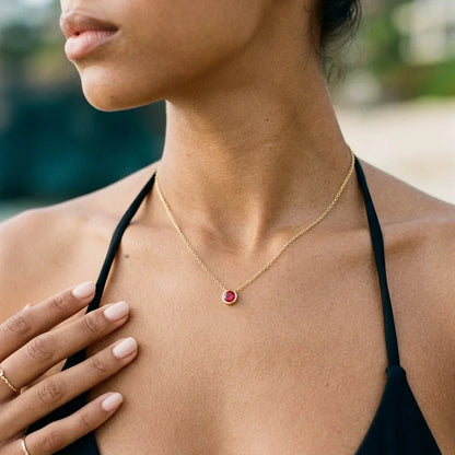 Amelia-ketting met geboortesteen