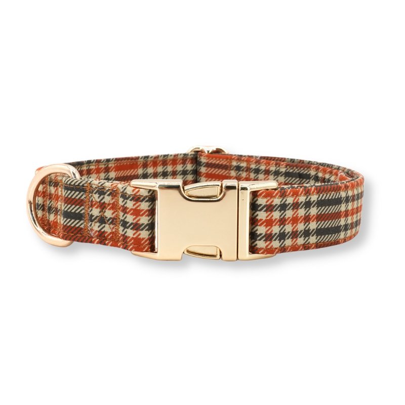 DapperPaws | Hondenhalsband met vlinderdas - Esdoornruit