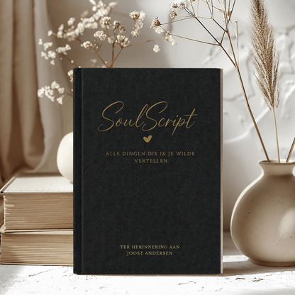 SoulScript | Gepersonaliseerd rouw-dagboek
