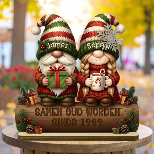 Gepersonaliseerd Koppelbord - Samen Oud Worden