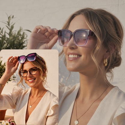 EasyShade | Overzetzonnebril voor brildragers -  Dames