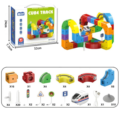 Cubix 3D-treinroutes met Mix-and-Match STEM