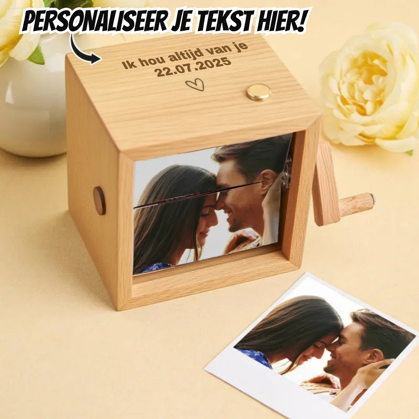 Memora | Luxe handgemaakte Flipbook-box: Jouw mooiste momenten, in beweging.