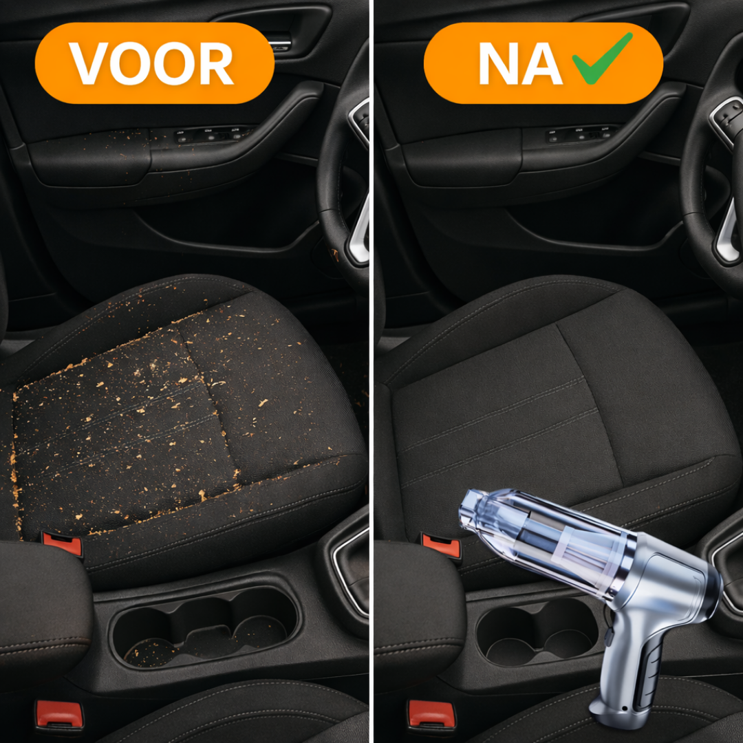 DustEase | De Ultieme Auto-Handstofzuiger