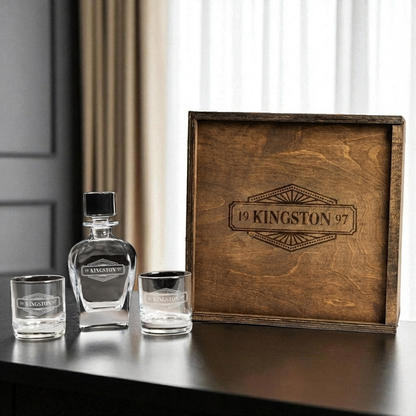Tudor-karafset met luxe geschenkdoos – Signature-ontwerpen