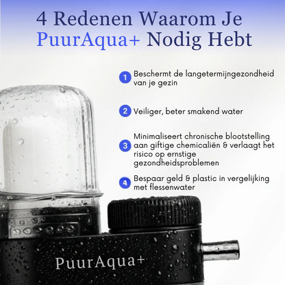 PuurAqua+ Kraanwaterfilter