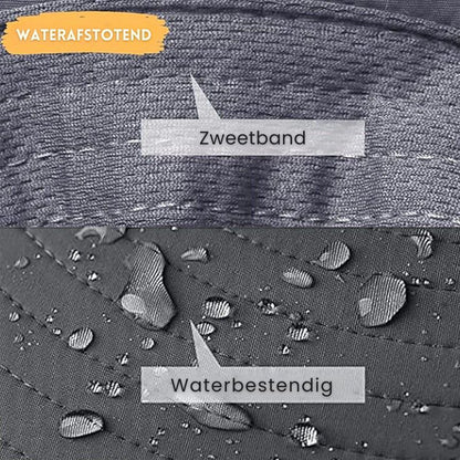 DuoAir Vissershoed – Koel Ventilatiesysteem & Strandwaardige Zonbescherming