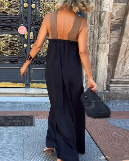 Luxe Halter Maxidress