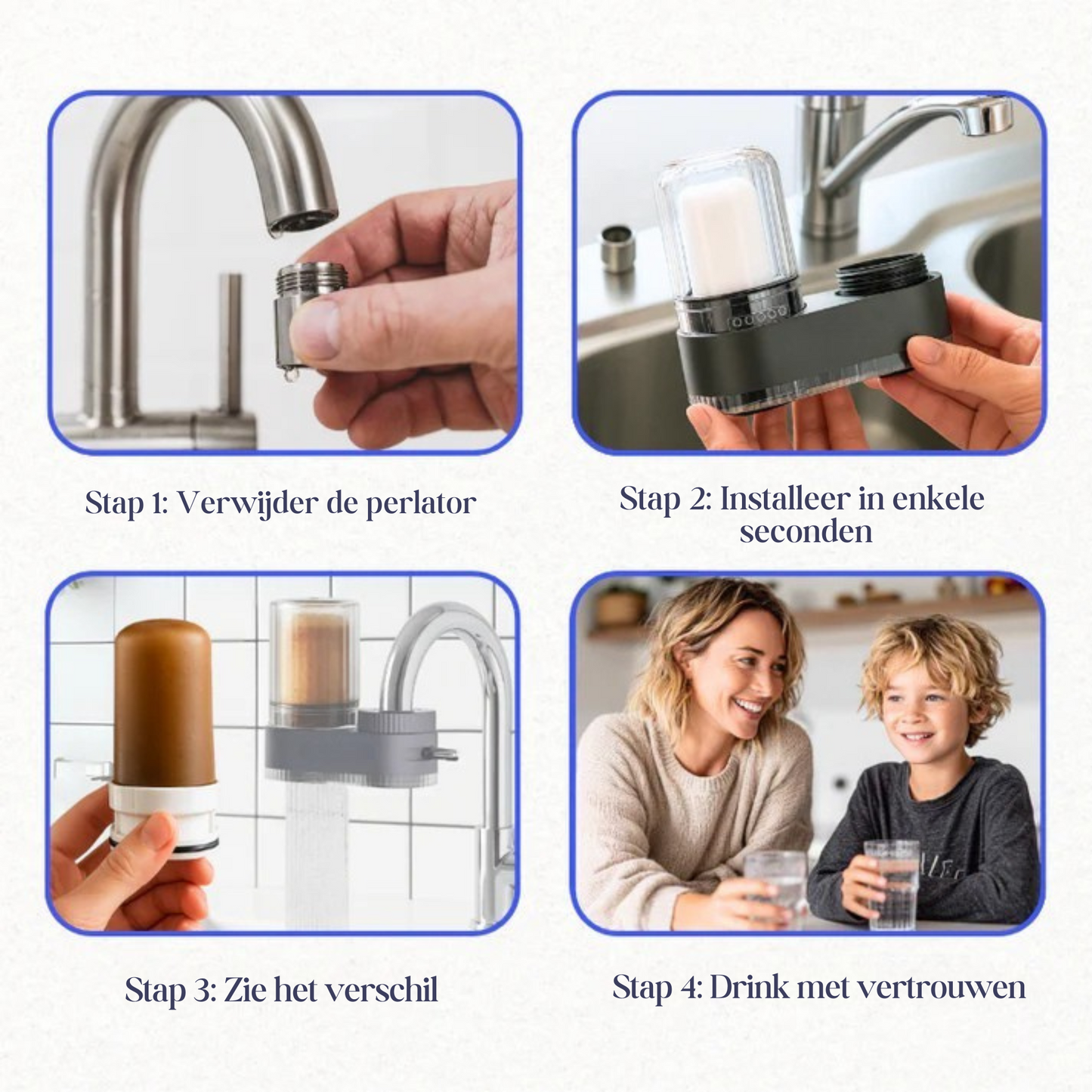 PuurAqua+ Kraanwaterfilter