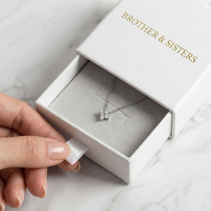 Kristallen bloemenketting