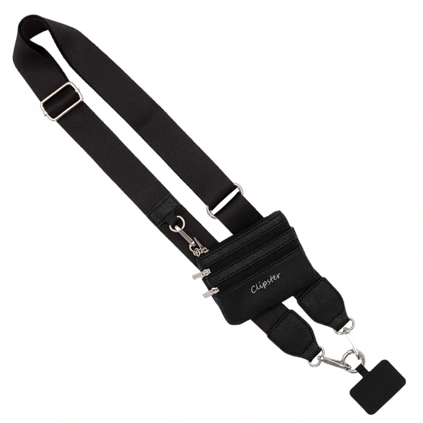 Clip & Go-riem met tasje – Solid-collectie