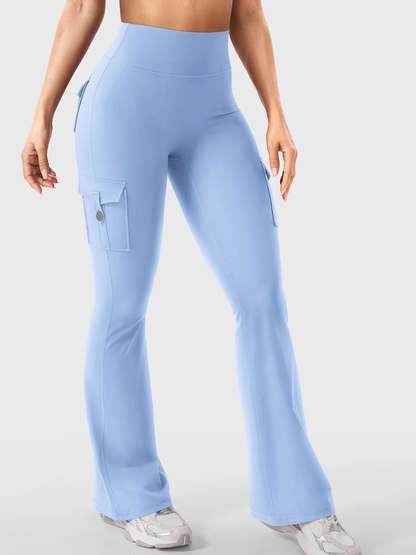 FlexFlare | Cargo Legging - Lichtblauw