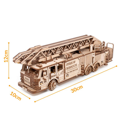 Mechanische vrachtwagen-brandweerwagen