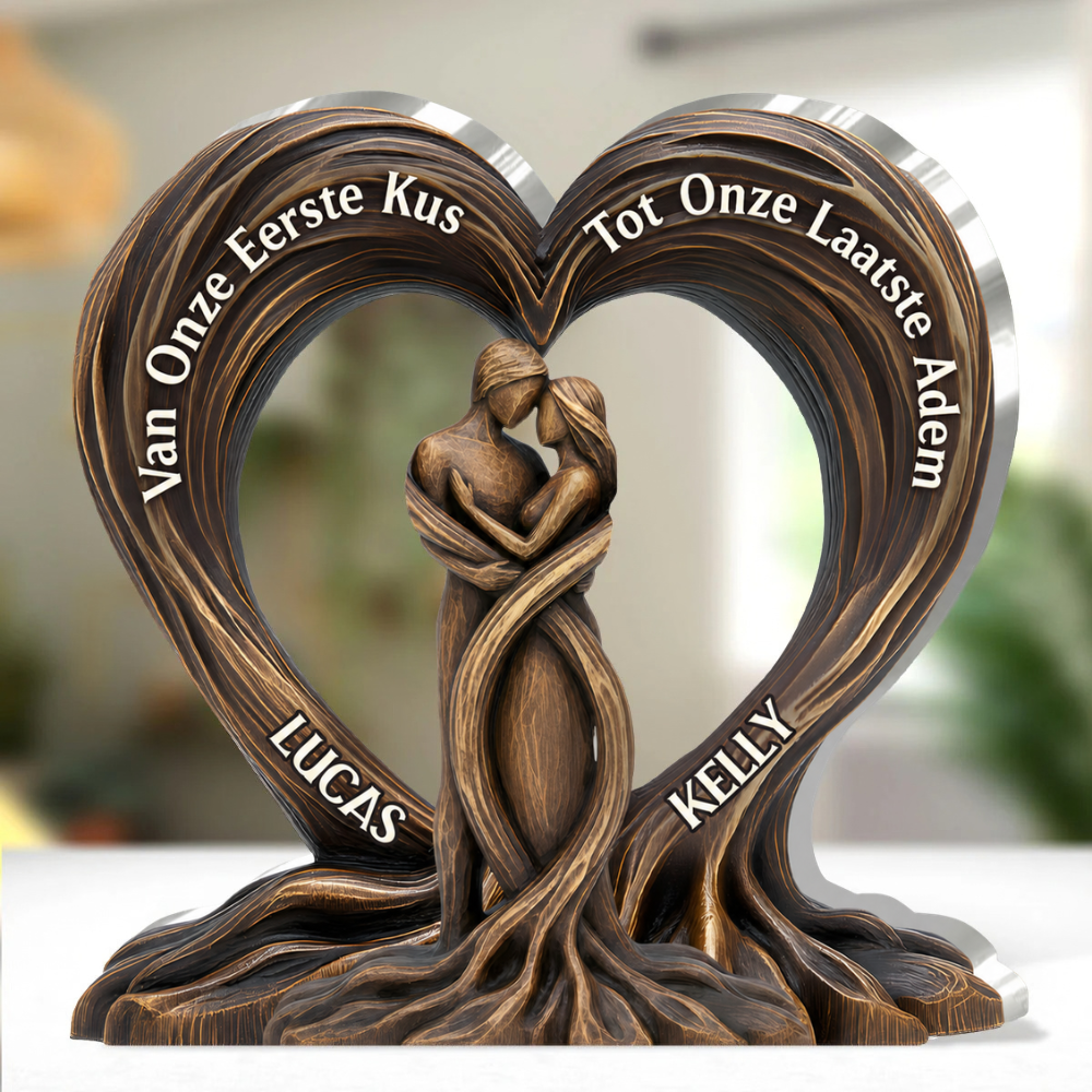 AcrylicFaith | Silhouetgesneden plaquette