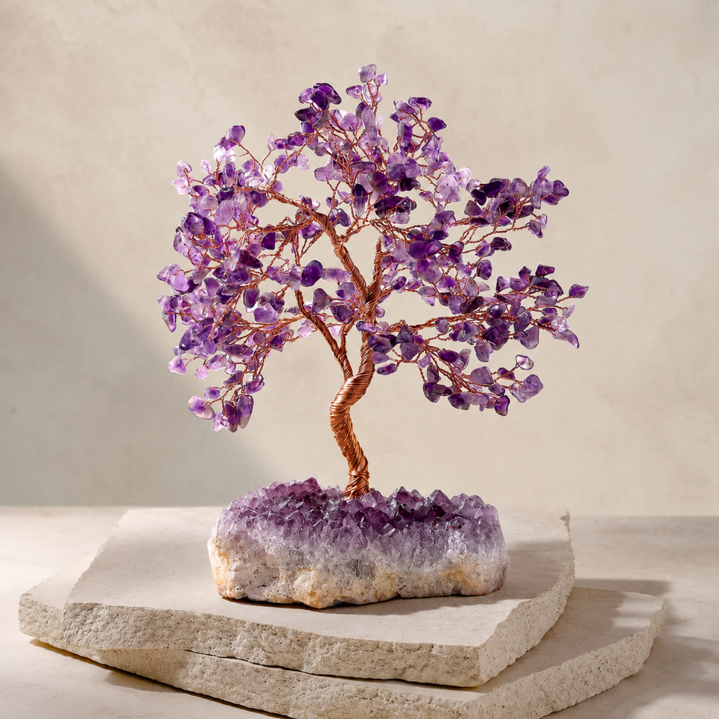 Spiritueel verankerde amethist-Feng Shui-boom