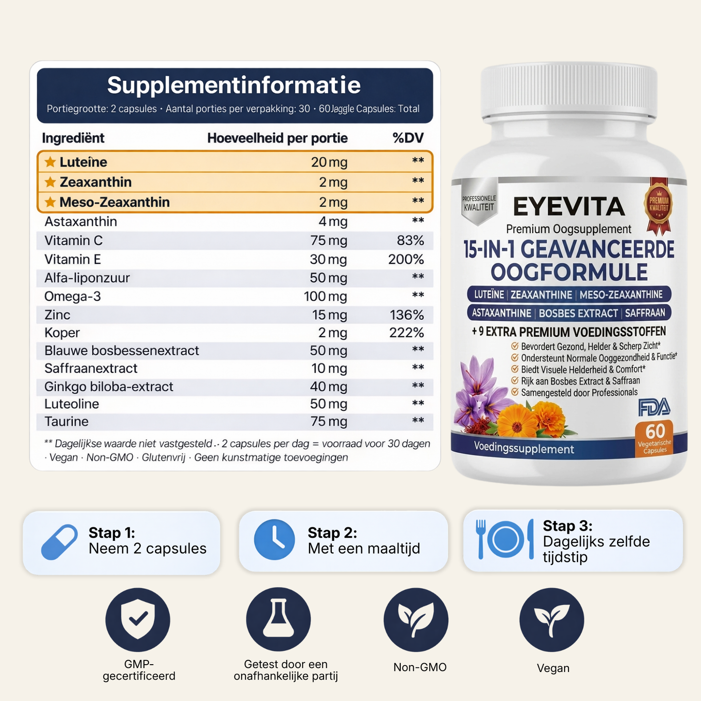 Eyevita | Geavanceerde peptide-oogserum