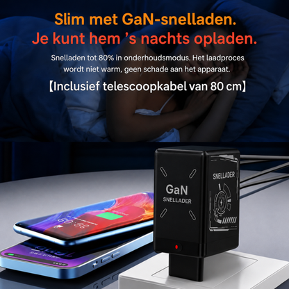 VoltNest | Snellader met oprolkabel