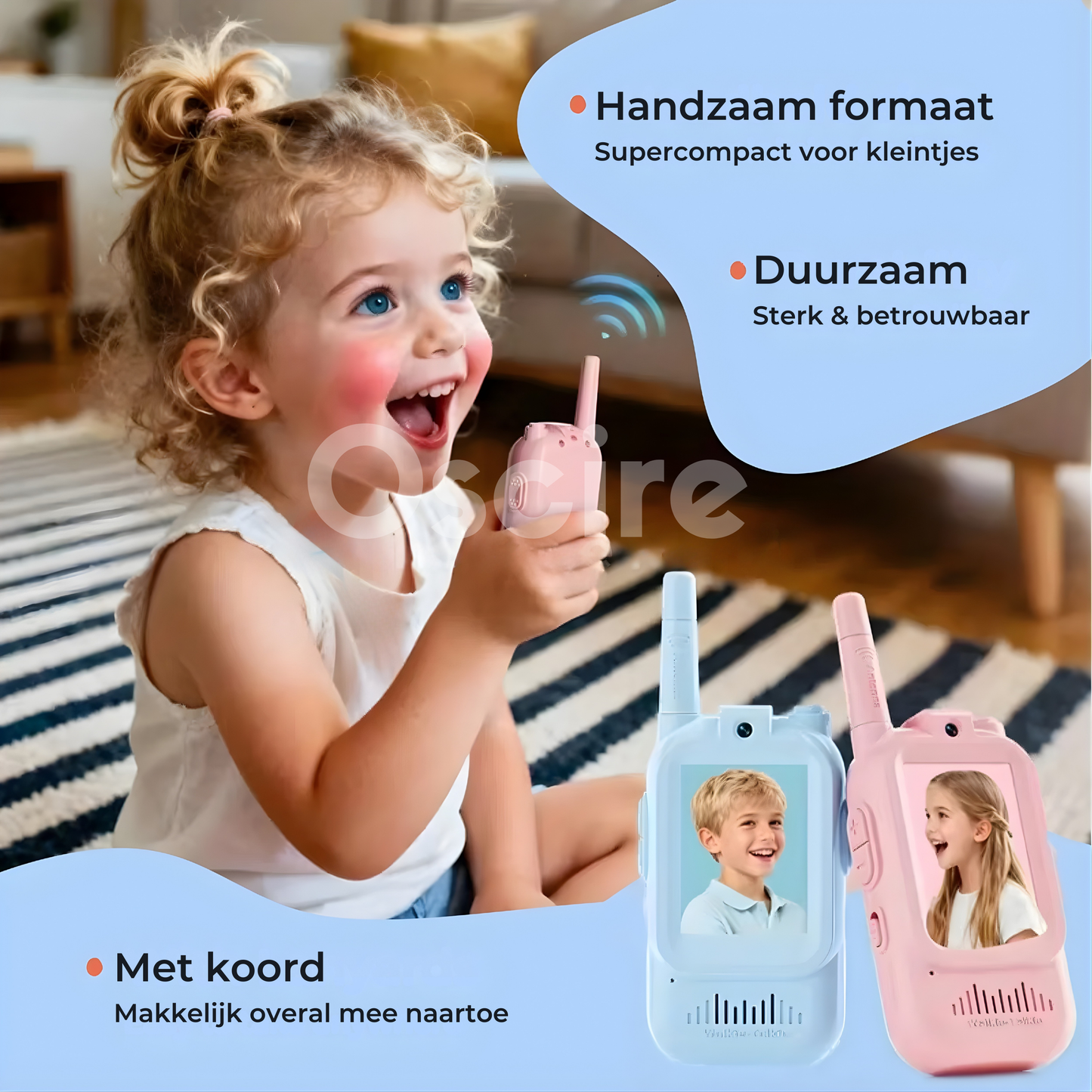Digitale Walkie-Talkie van Oscire